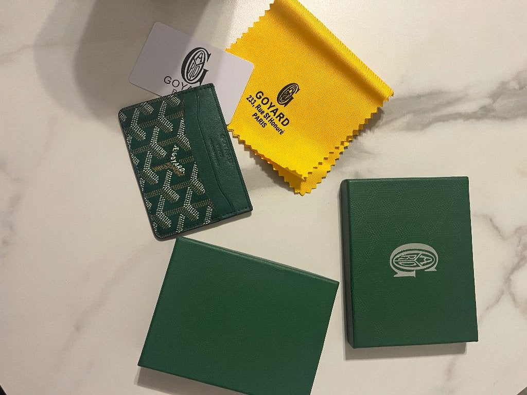 Goyard wallet, Ophalen of Verzenden, Nieuw, Groen