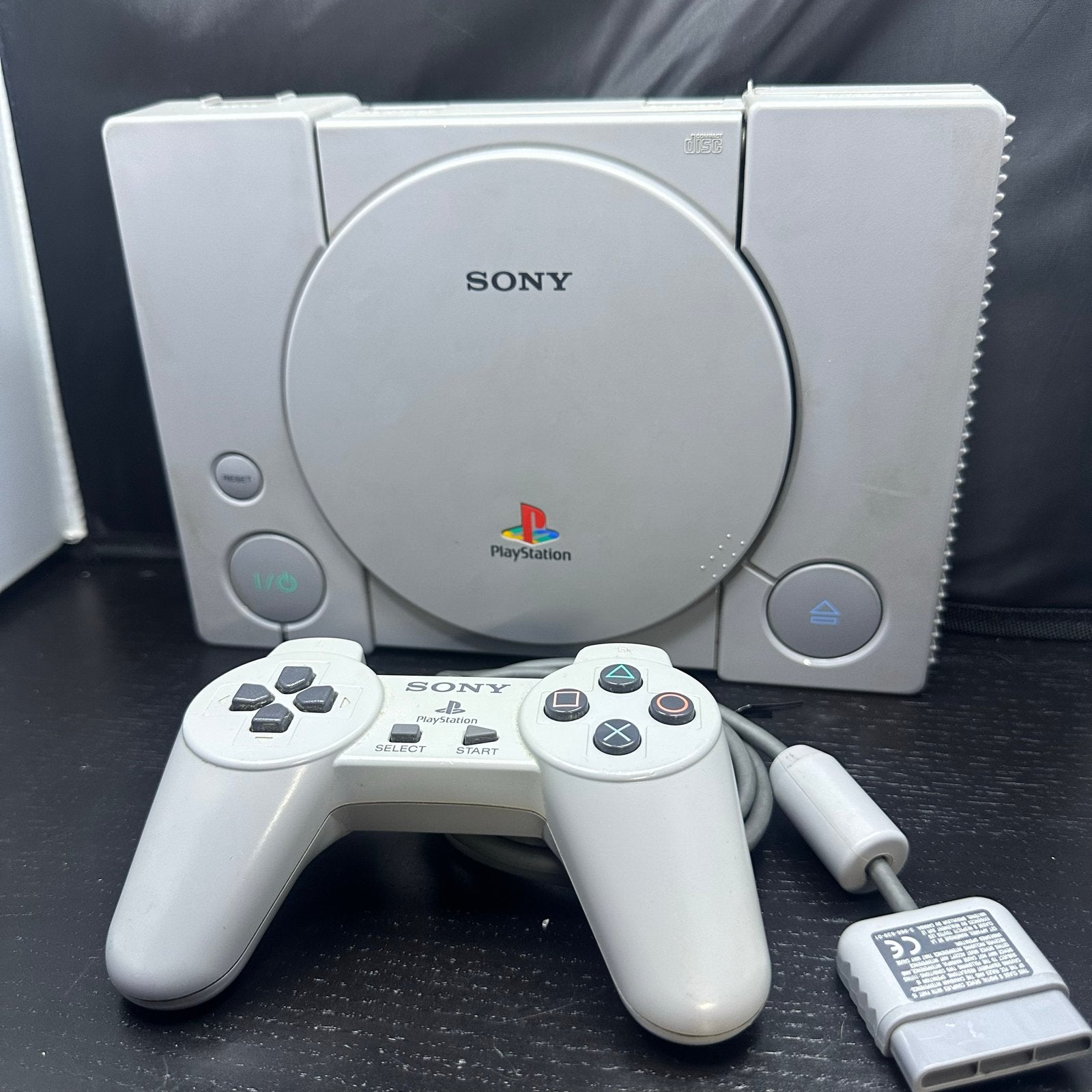Sony PlayStation 1 PS1 SCPH-5502 + Originele Controller, Gebruikt, Verzenden, H, D
