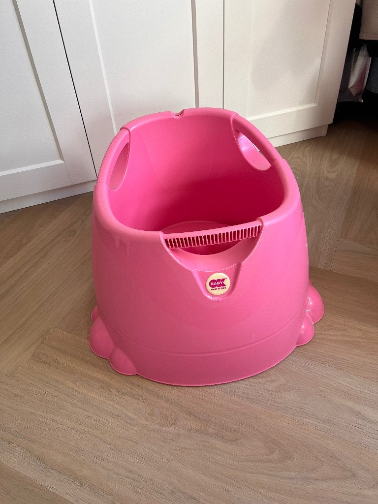 Baby bad elefant roze, Ophalen, Gebruikt