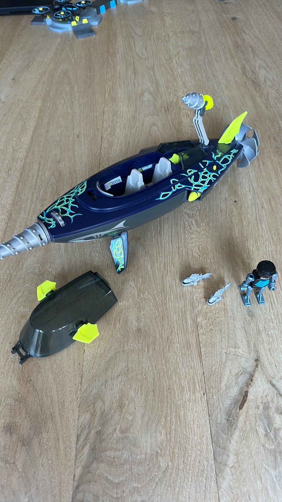 Team shark drill onderzeeër, Ophalen of Verzenden, Zo goed als nieuw