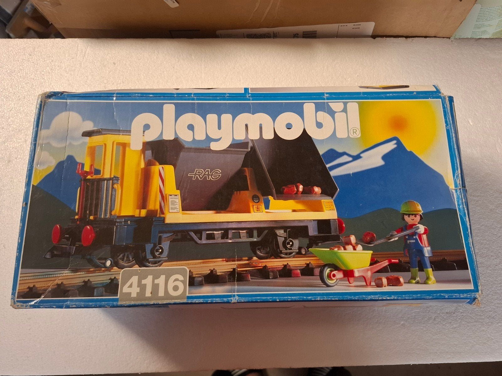 4116 playmobil kipp wagon lgb in ovp, Gelijkstroom, Wagon, Ophalen of Verzenden, Zo goed als nieuw