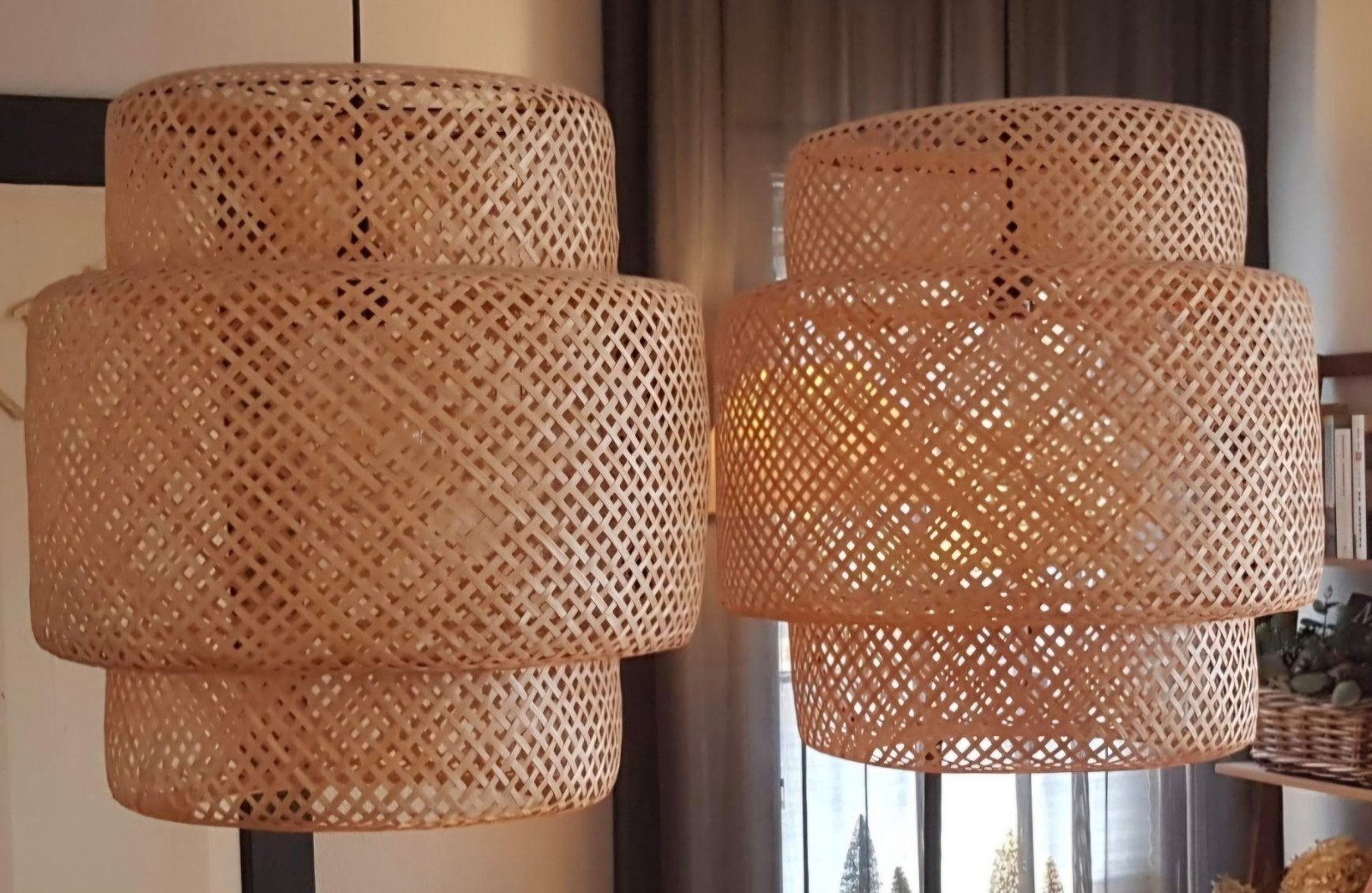 Twee nette Ikea hanglampen (half jaar gebruikt), Ophalen