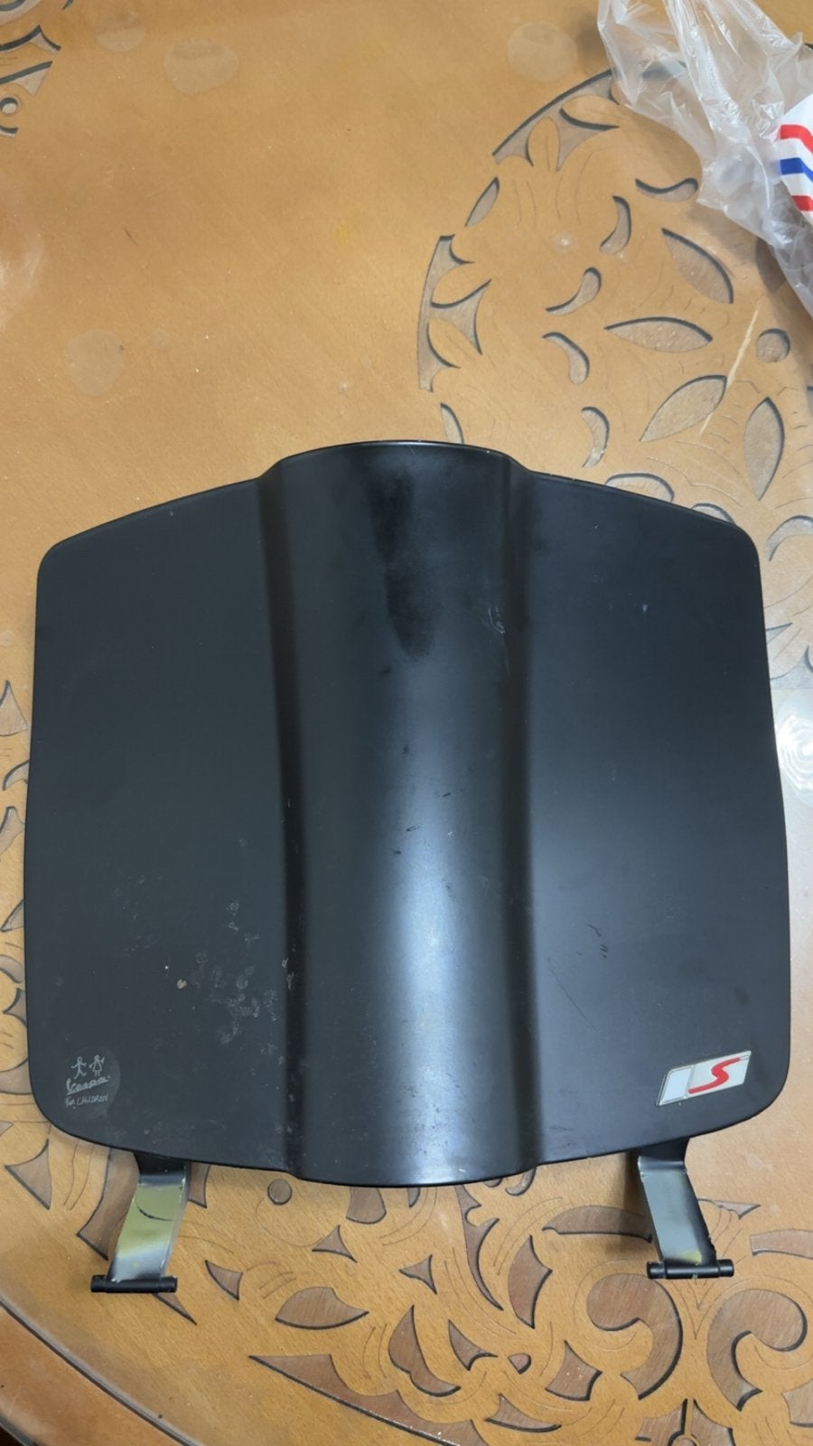 Beenschild klep mat zwart Vespa Sprint, Fietsen en Brommers, Ophalen of Verzenden, Zo goed als nieuw, Kap, Vespa