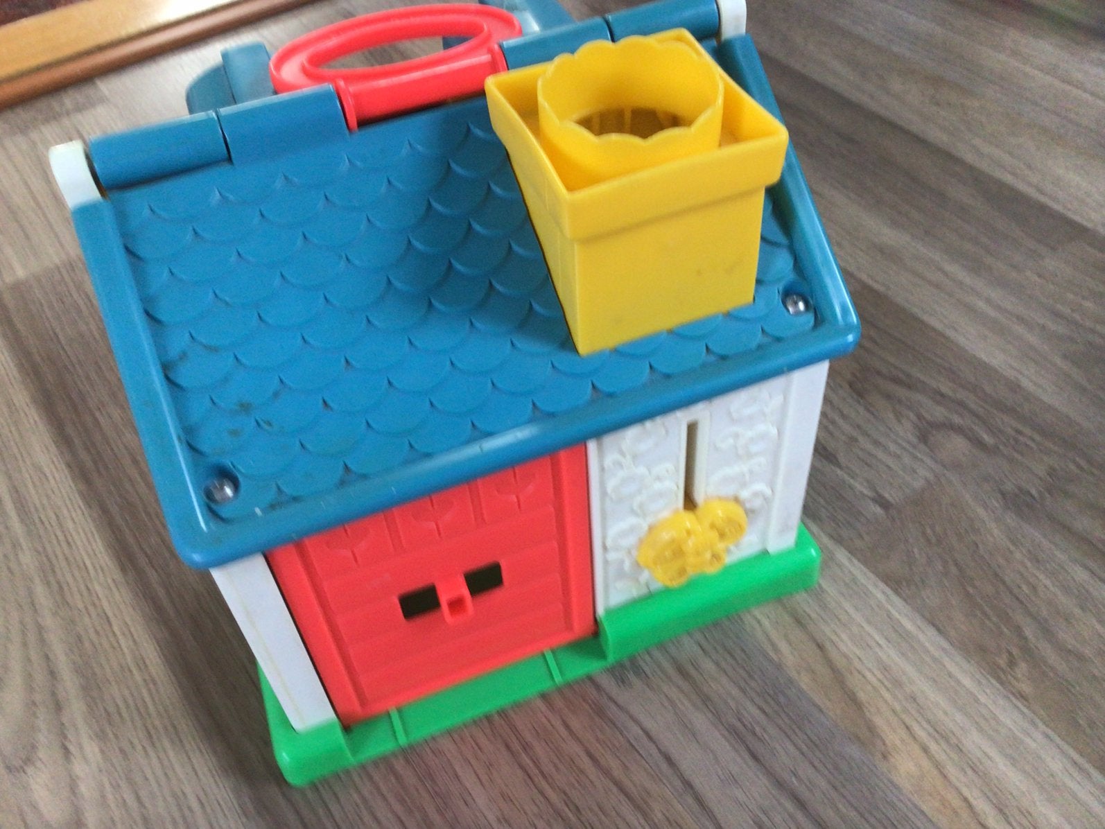 Fisher price vintage speelhuisje, Ophalen, Gebruikt, Speelset