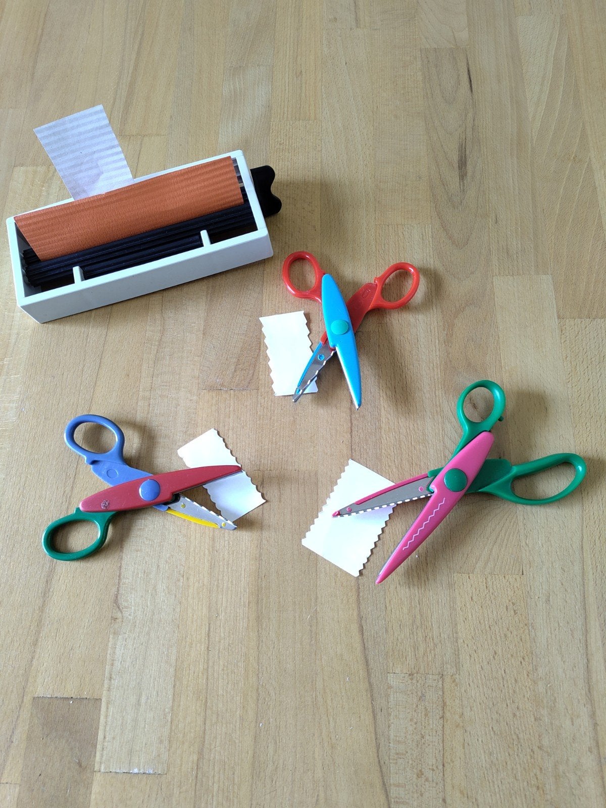 Kartel scharen , papier kartel, Ophalen of Verzenden