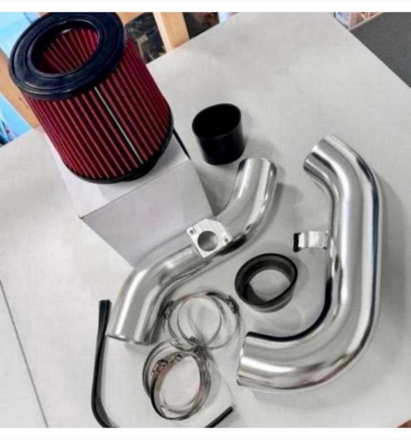 Subaru Impreza GDA WRX STI 3” cold air intake powerfilter, Ophalen of Verzenden, H, H, H