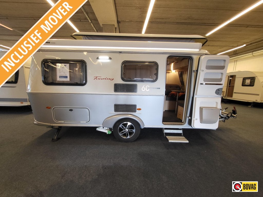Eriba Touring Troll 542 60E; super compleet en netjes, Standaardzit, Schokbreker, Bedrijf, Overige typen