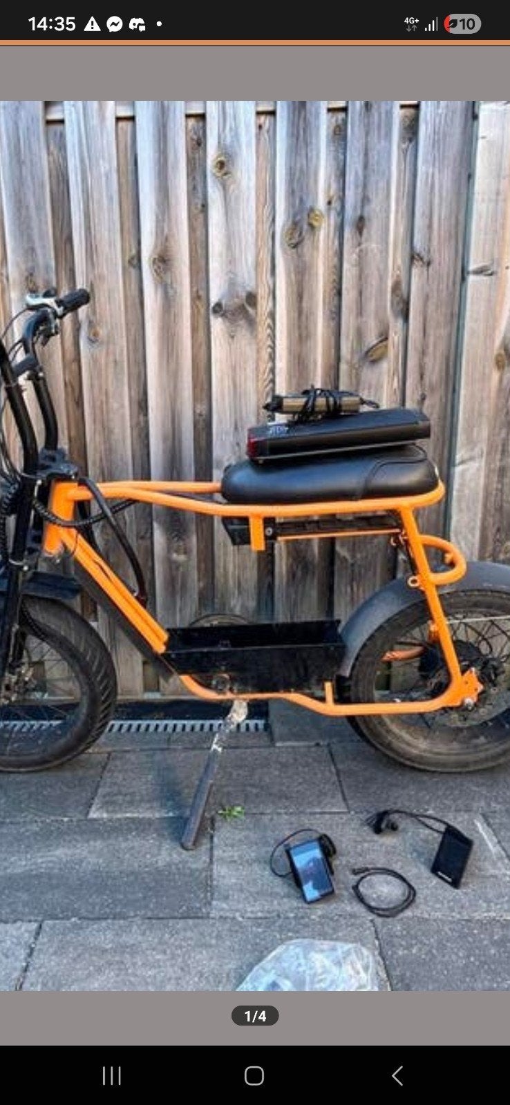 Fatbike Phatfour, Fietsen en Brommers, Elektrische fietsen, 59 cm of meer, Ophalen of Verzenden, Gebruikt, Overige merken