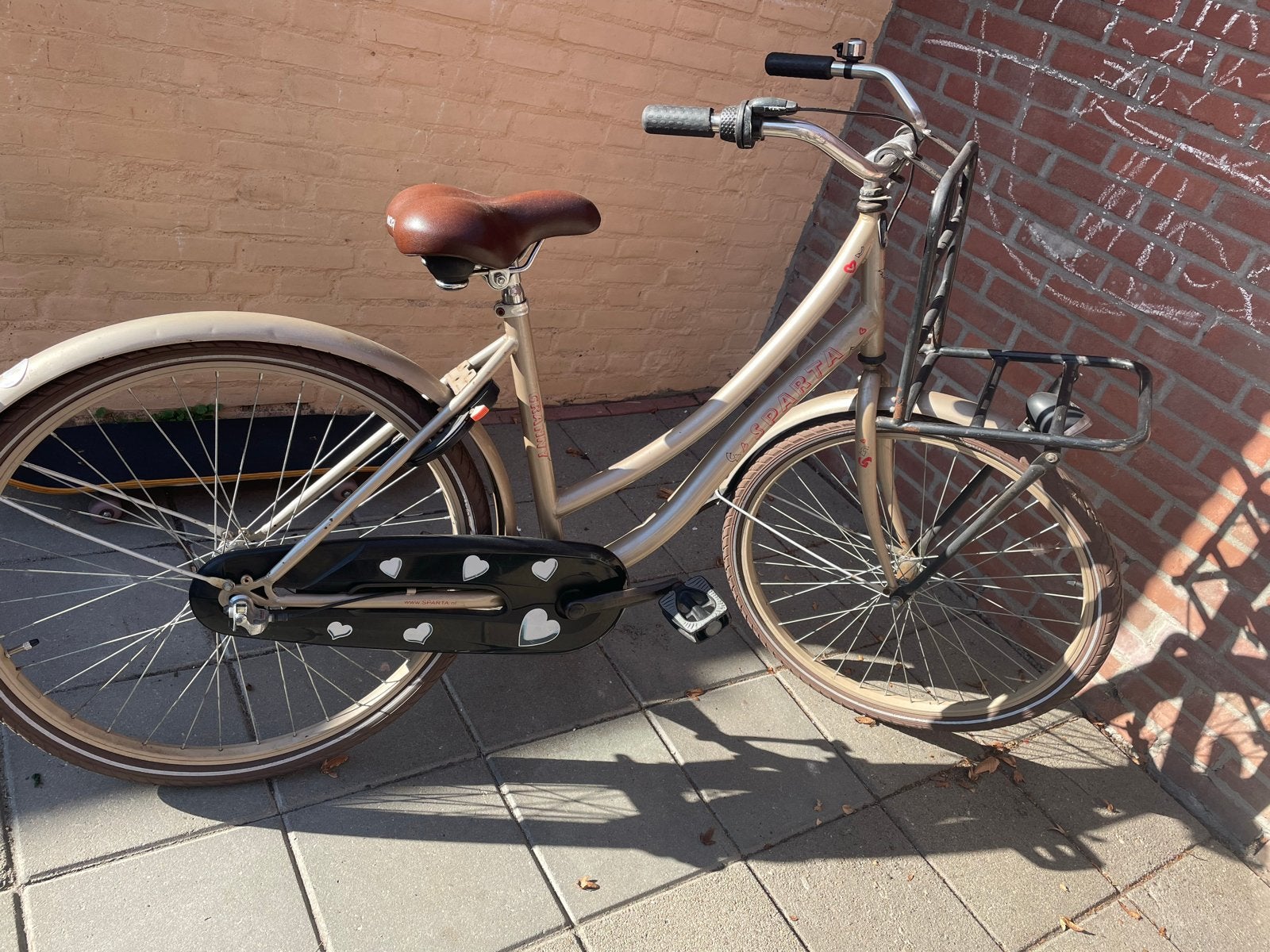 Sparta Granny Meisjesfiets – 26 inch – 3 versnellingen, Ophalen, Gebruikt, 26 inch of meer, Versnellingen