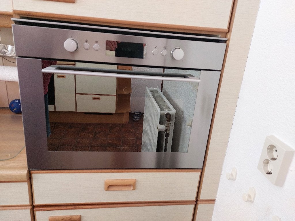 Whirlpool AMW842IX inbouw combi-magnetron rvs, Witgoed en Apparatuur, Magnetrons, Ophalen, Combimagnetron, Gebruikt, Inbouw