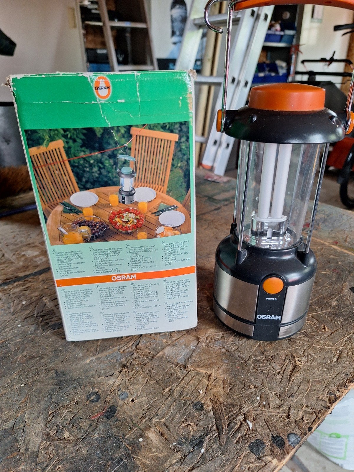camping lamp, Ophalen, Zo goed als nieuw