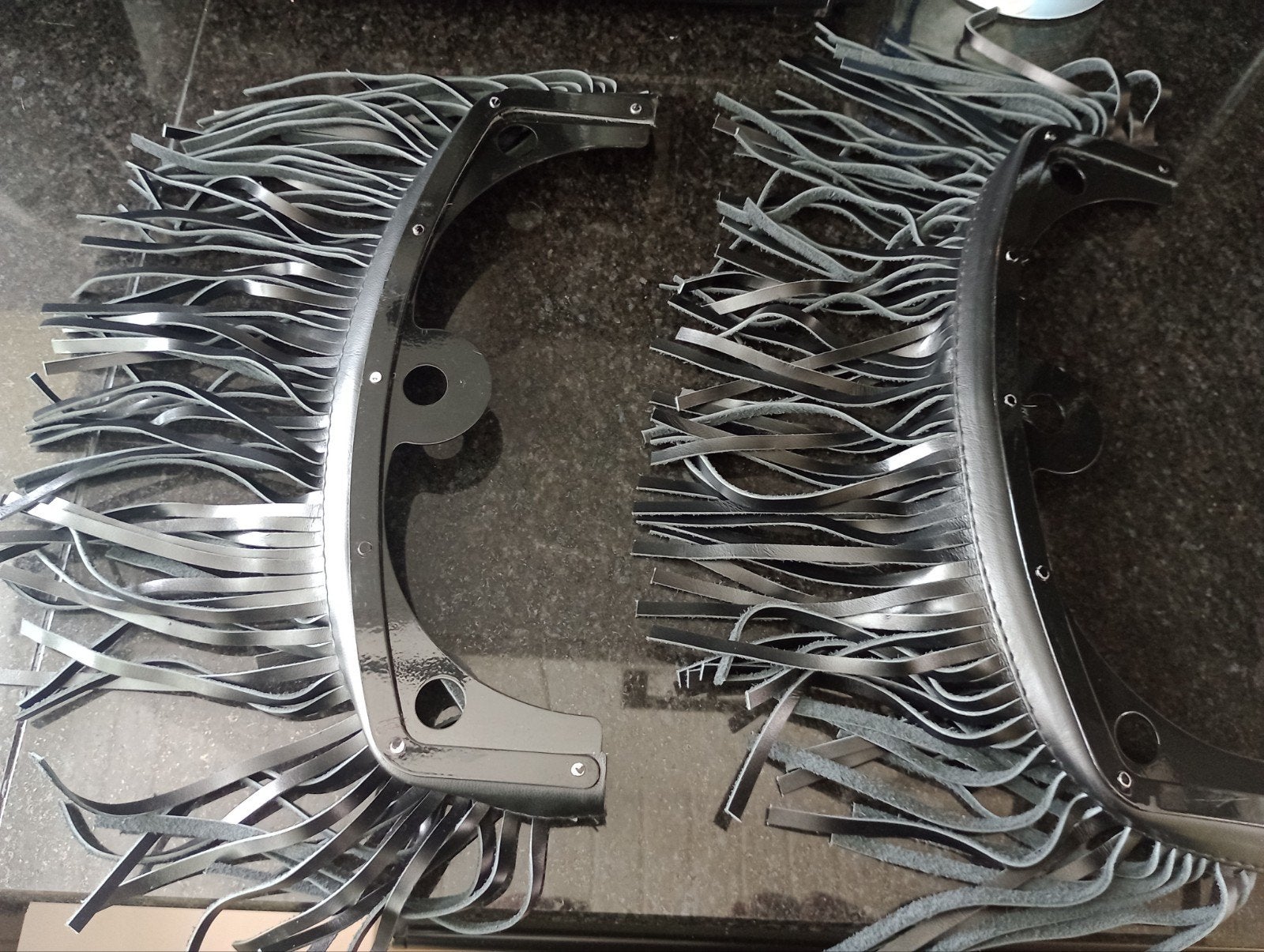 Harley Davidson Heritage FLSTS Springer Fringe set OEM, Motoren, Accessoires | Koffers en Tassen, Ophalen of Verzenden