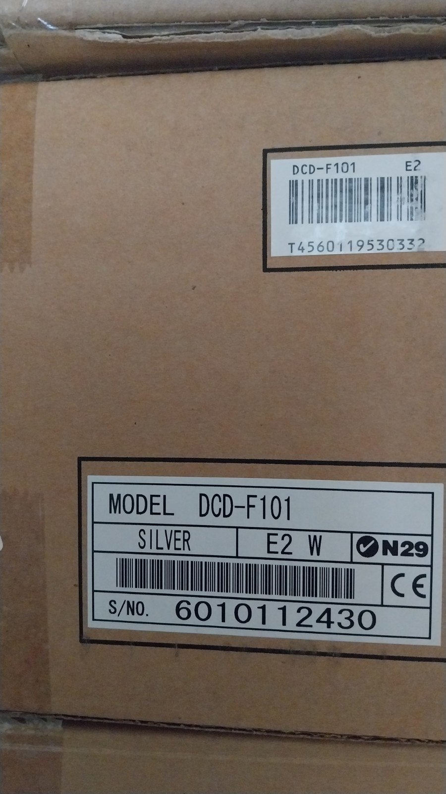 Complete F-101 Denon midi set, nieuw in dozen!!!, Ophalen, Denon, Tuner of Radio, Losse componenten