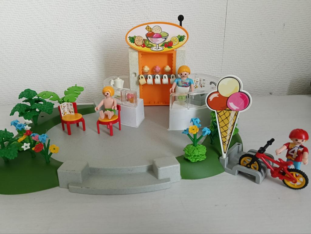 Playmobil Ijssalon set (4134), Ophalen of Verzenden, Gebruikt