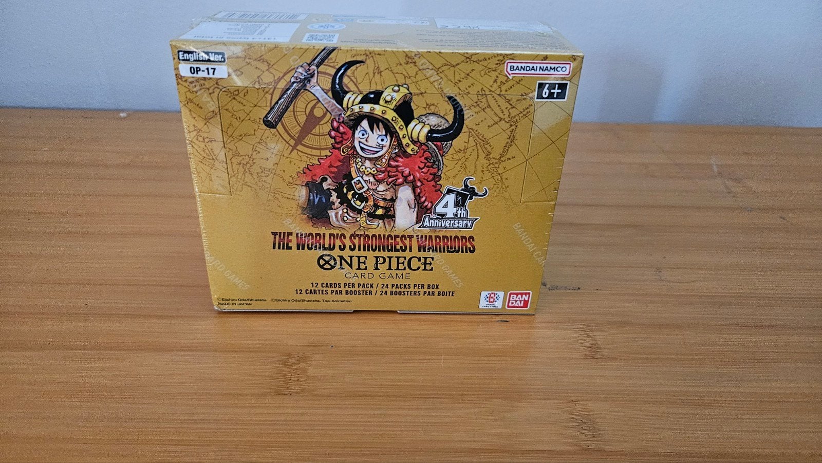 TCG One Piece OP-17 Booster Box Engels Nieuw, Ophalen of Verzenden, Nieuw, Boosterbox