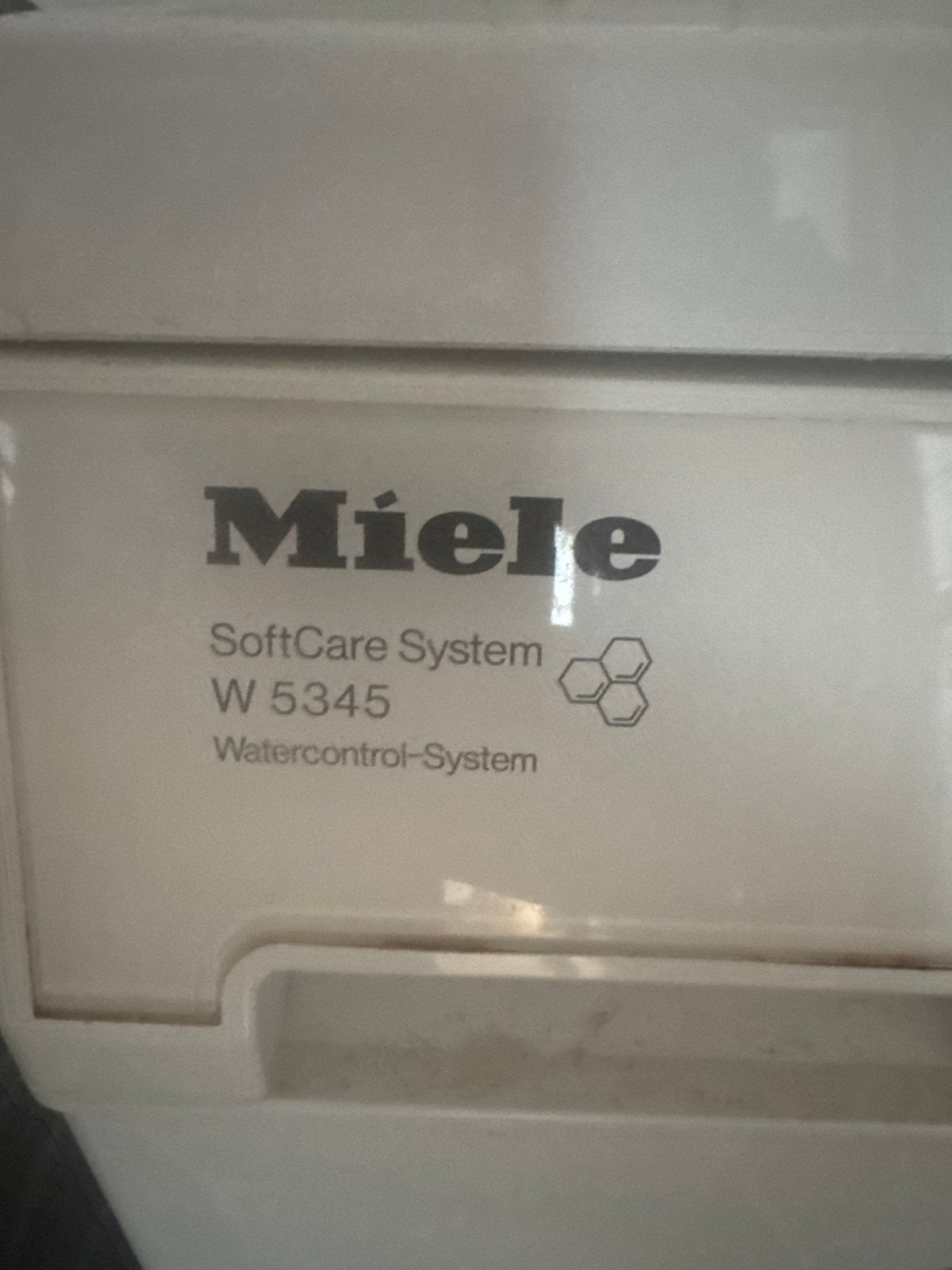 GRATIS KAPOT  voor reparatie Miele W5345 SoftCare Wasmachine, Witgoed en Apparatuur, Wasmachines, Ophalen, Gebruikt, Voorlader