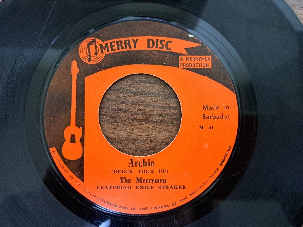 The Merrymen – Archie / Girl Next Door, 7 inch, Ophalen of Verzenden, Zo goed als nieuw, Pop