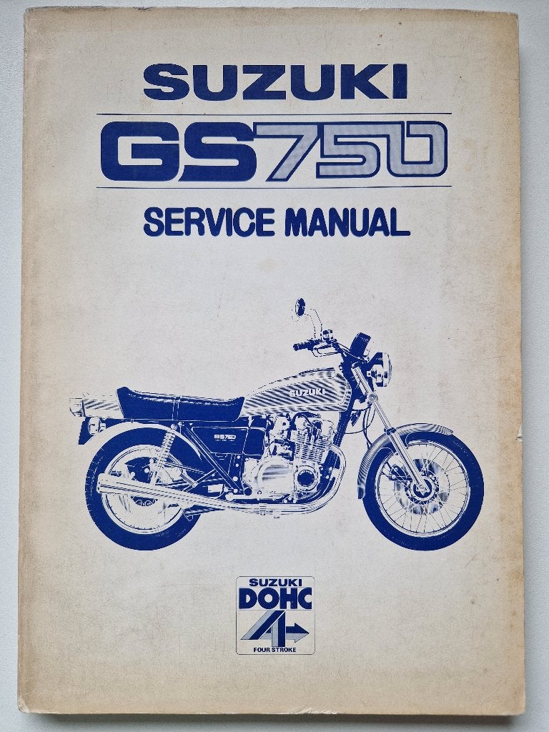 Suzuki GS750 1976 Service Manual, Verzenden, Suzuki