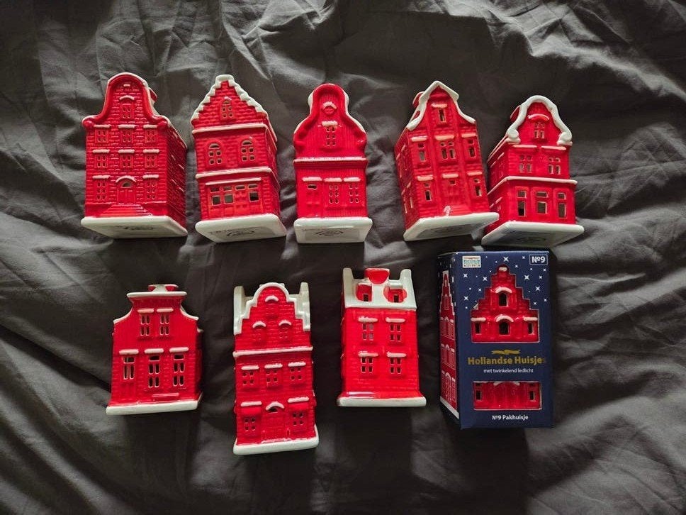Postcodeloterij huisjes 1 t/m 9 compleet, Ophalen of Verzenden, Zo goed als nieuw