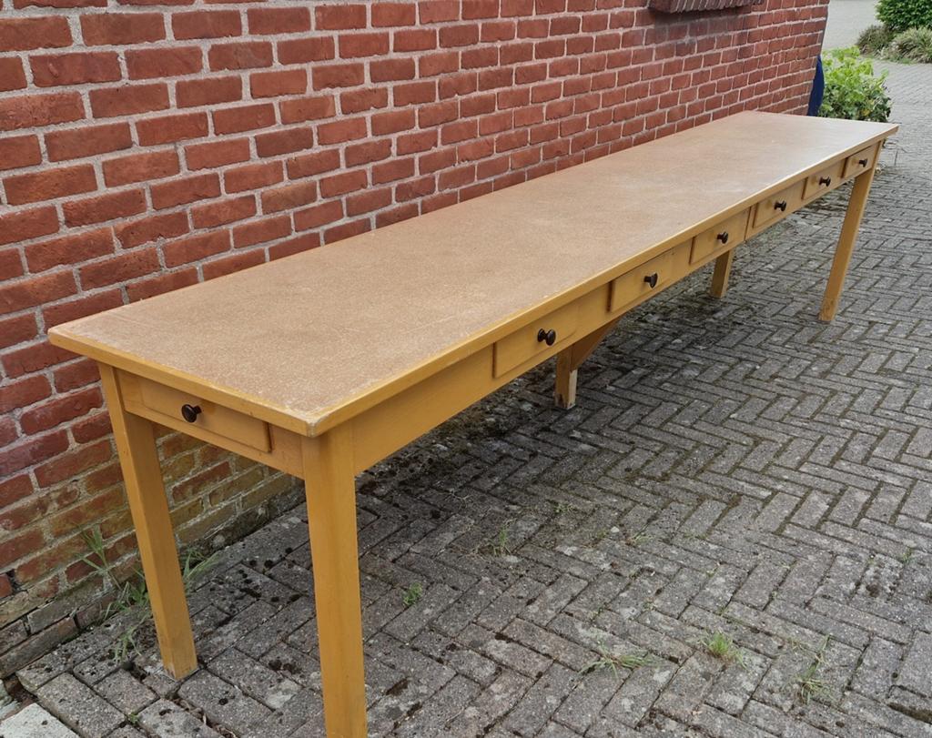Franse  boerentafel - 320x62 cm - 2 stuks, Ophalen
