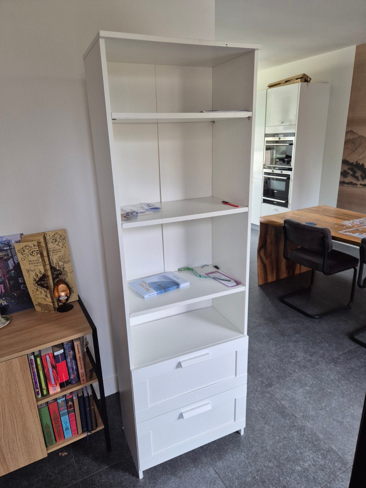 Ikea Brimnes Boekenkast - Gratis, Ophalen, Met plank(en), Gebruikt, 50 tot 100 cm