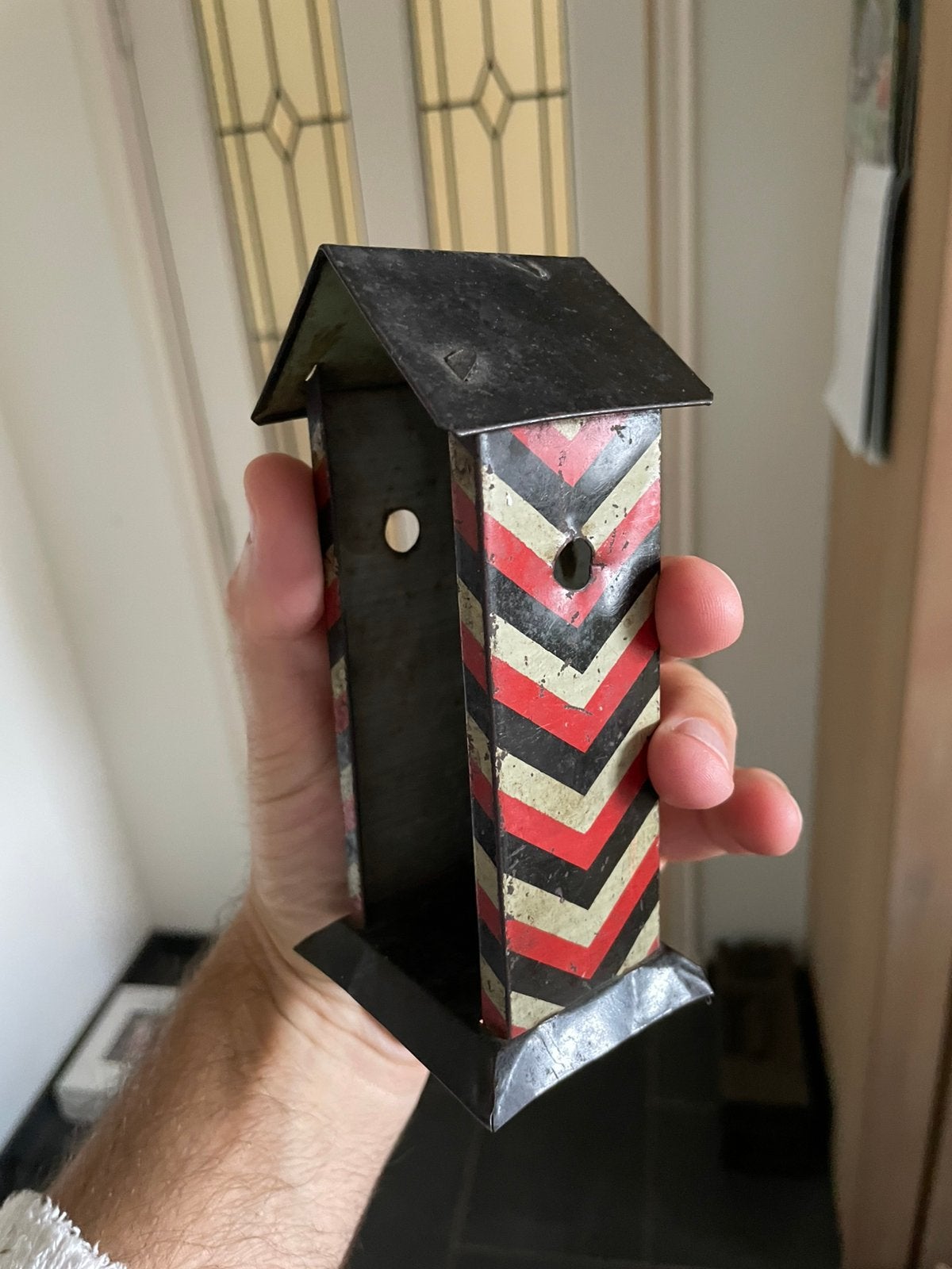 9cm serie blikken wachthuisje, Ophalen of Verzenden