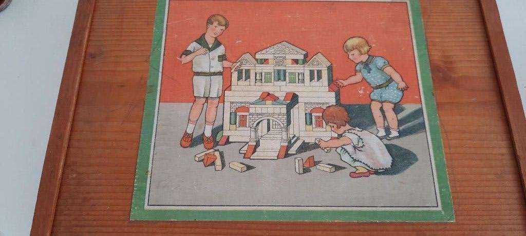 blokkendoos begin 1900, Ophalen of Verzenden