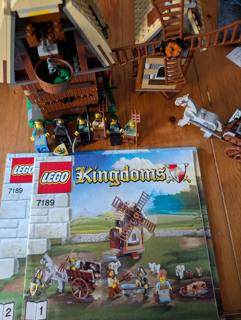 Lego Kingdoms set 7189, Lego, Zo goed als nieuw, Castle, Complete set