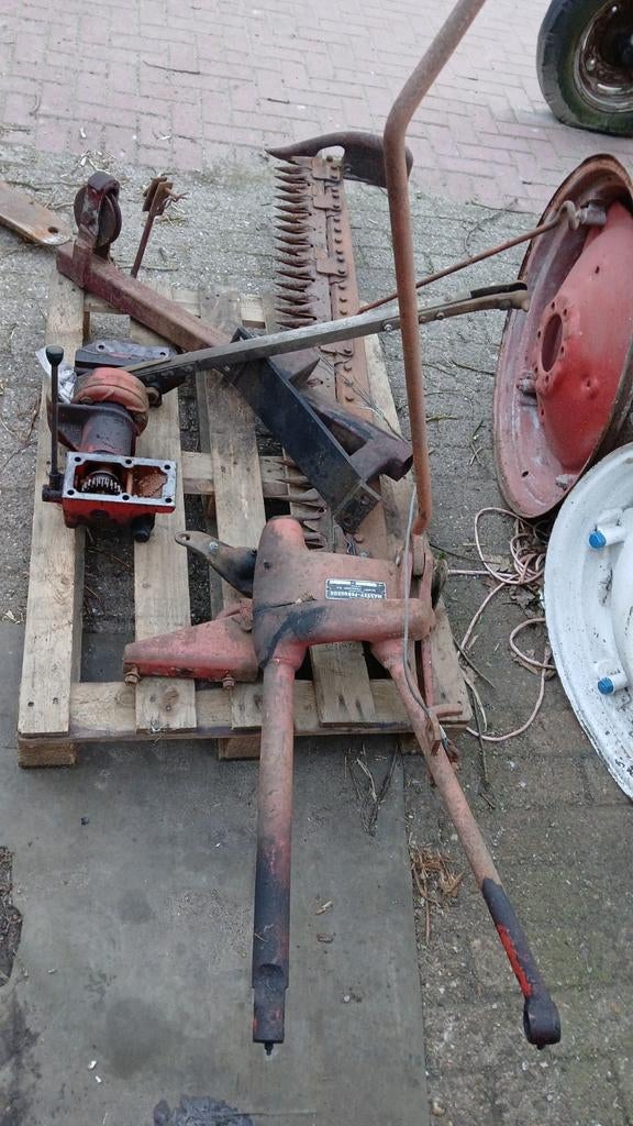 Massey ferguson 829 maaibalk, Ophalen, 50 cm of meer