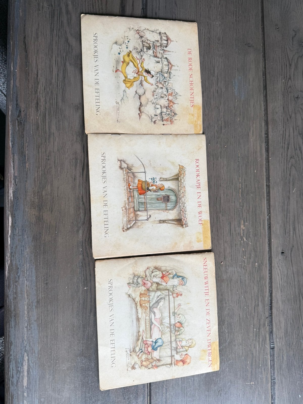 Sprookjes van de Efteling 3 stuks single zeldzaam, Ophalen of Verzenden, Gebruikt, 7 inch, Overige genres
