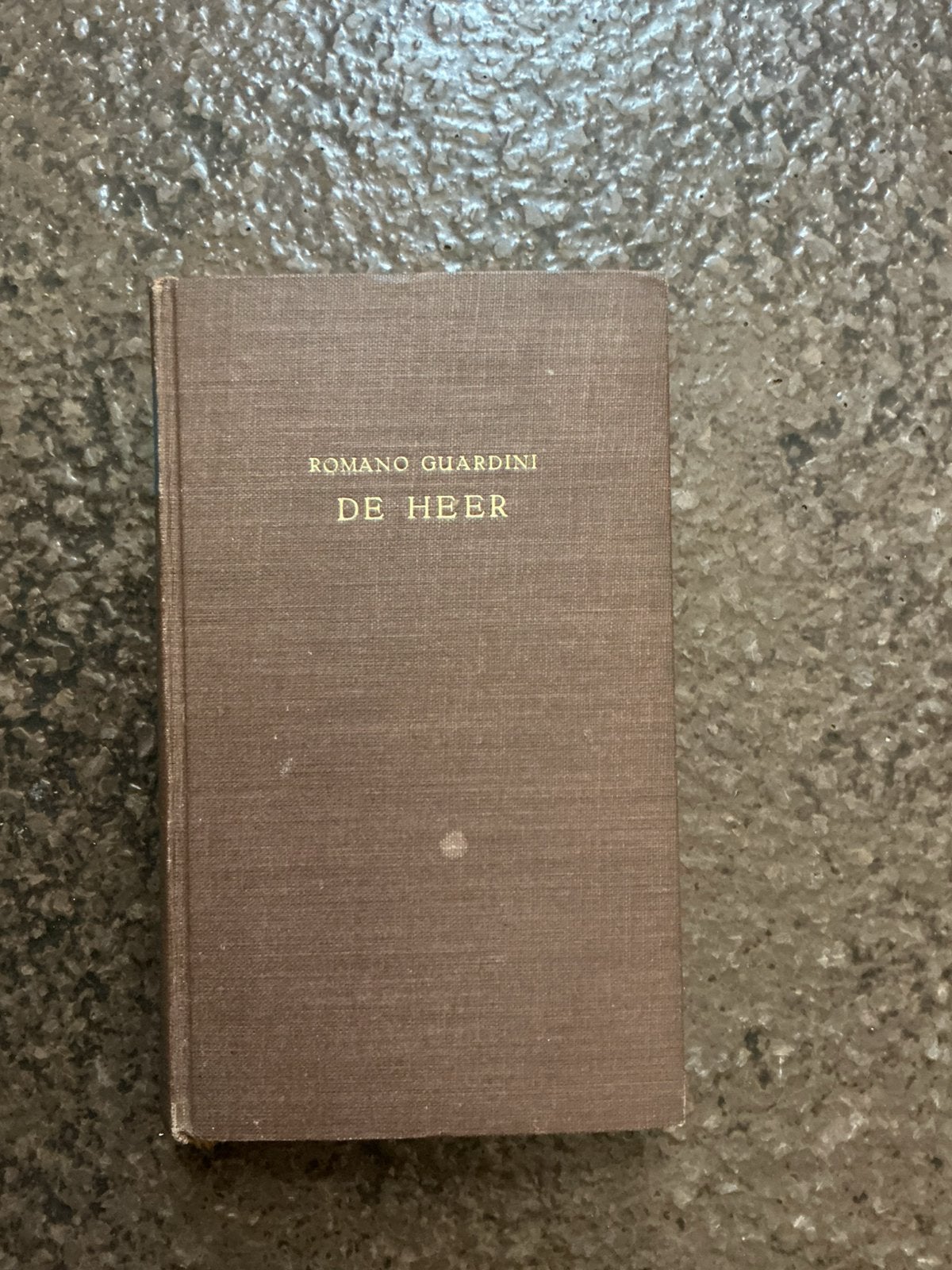 Romano Guardini, De Heer, Ophalen of Verzenden