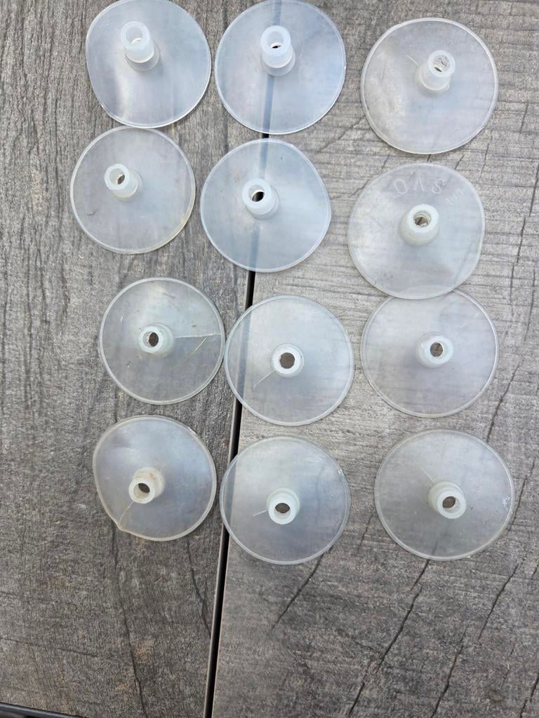 Regenkapjes voor tent - Set van 12 stuks, Caravans en Kamperen, Ophalen of Verzenden, Gebruikt