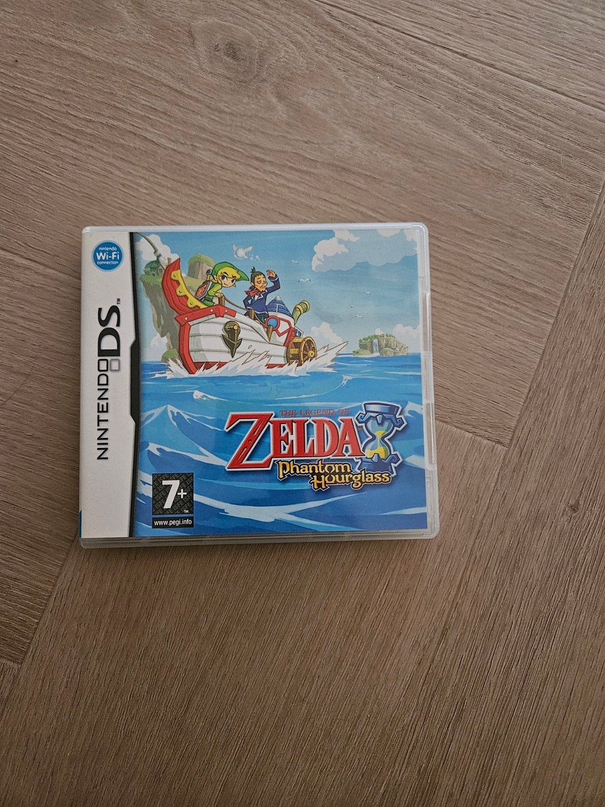 Zelda Phantom Hourglass - nintendo DS + Link figuurtje, 1 speler, Zo goed als nieuw, Vanaf 7 jaar, Ophalen