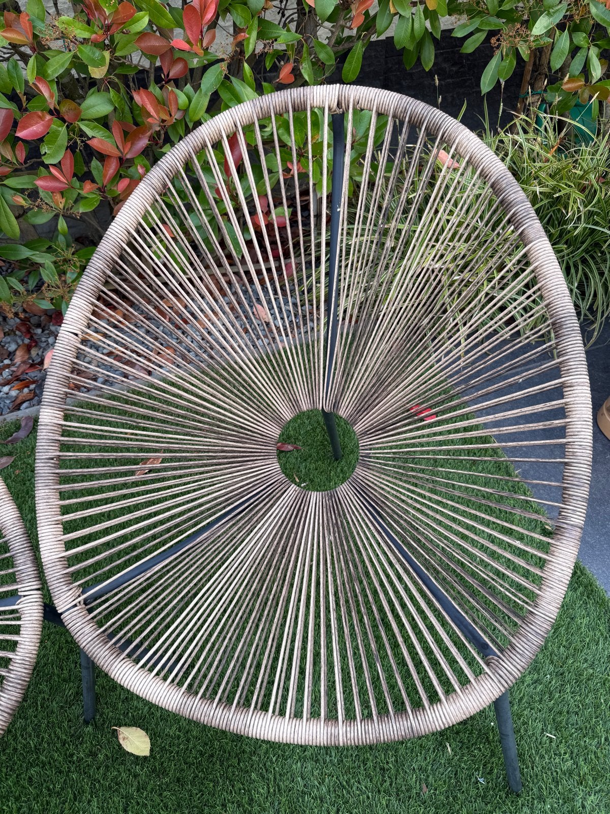 2 loungestoelen tuin, Kunststof, Gebruikt, Twee, Overige kleuren