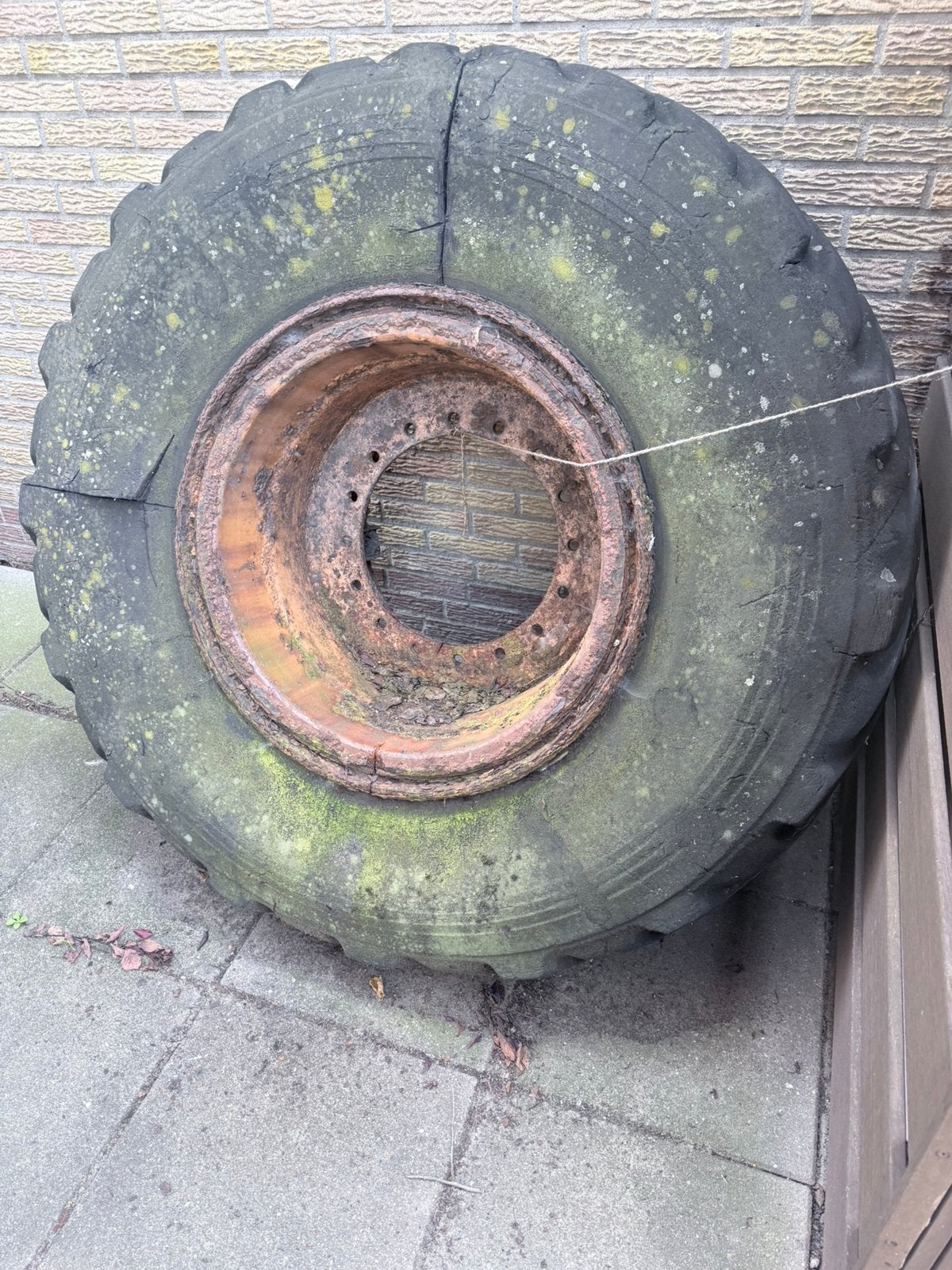 Tractorband gratis op te halen, Ophalen, Overige materialen, Gebruikt, 25 tot 50 cm