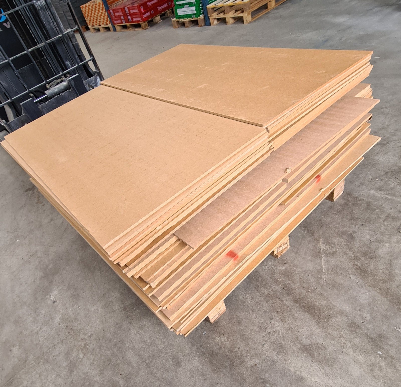 MDF platen tot 18mm., Ophalen
