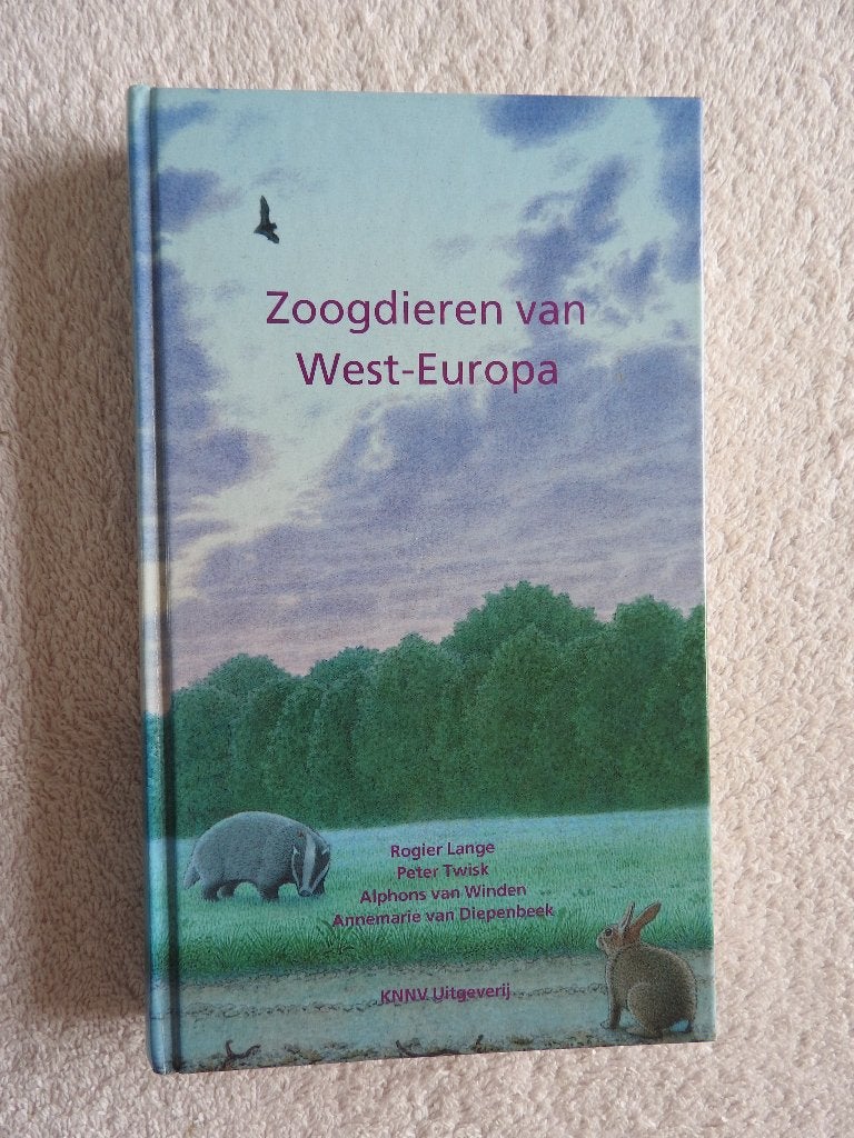 Zoogdieren van West-Europa - Insekten Vleermuizen Roofdieren, Boeken, Ophalen of Verzenden, Zo goed als nieuw