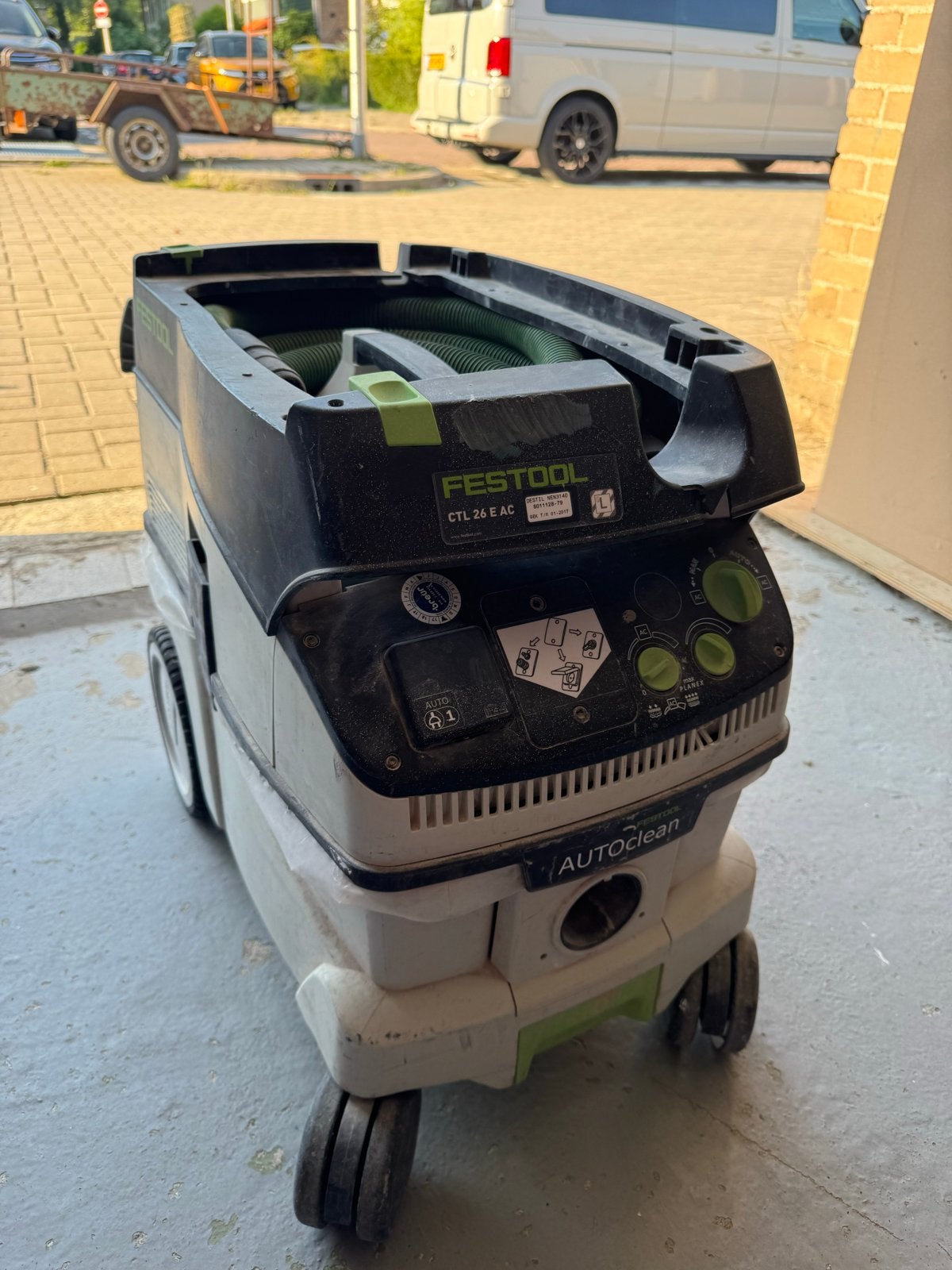 Festool CTL 26 E AC Industriële stofzuiger, Stofzak, Gebruikt, Ophalen of Verzenden, Industriële stofzuiger