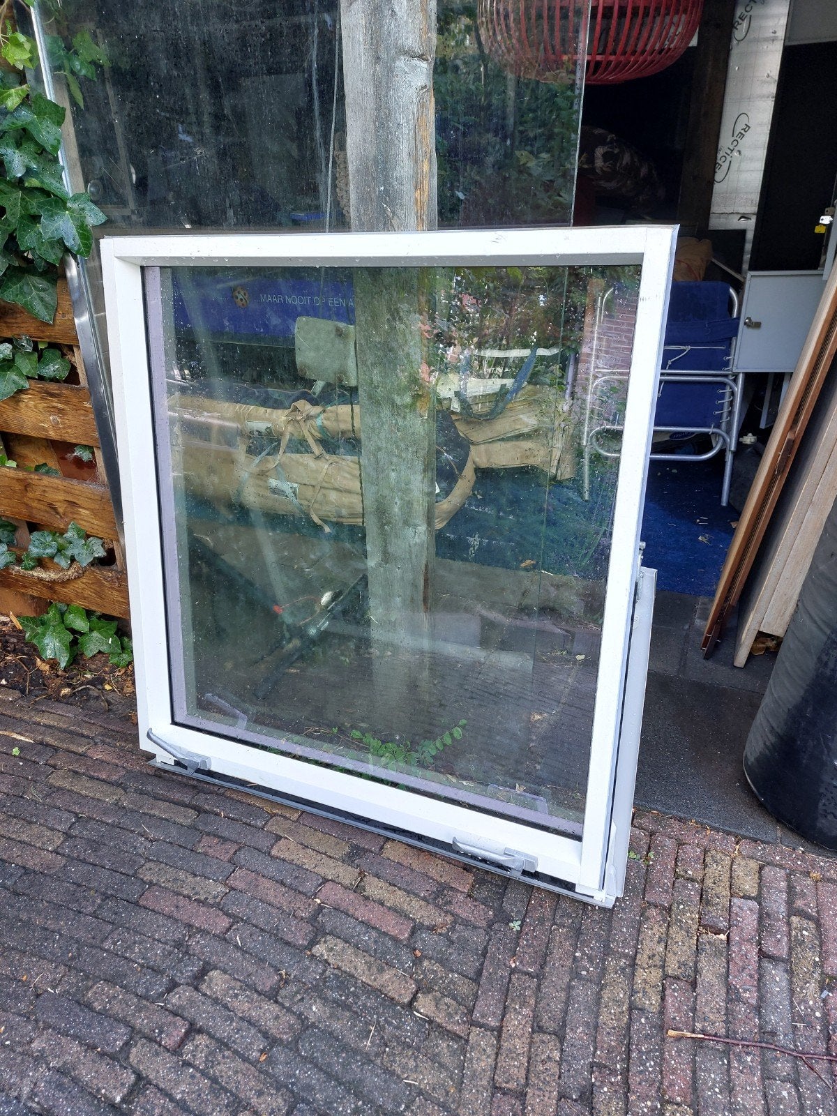 Fakro Dakraam FTU-V U3 114/118 cm met dubbelglas, Ophalen, 80 tot 120 cm, 80 tot 120 cm, Zo goed als nieuw