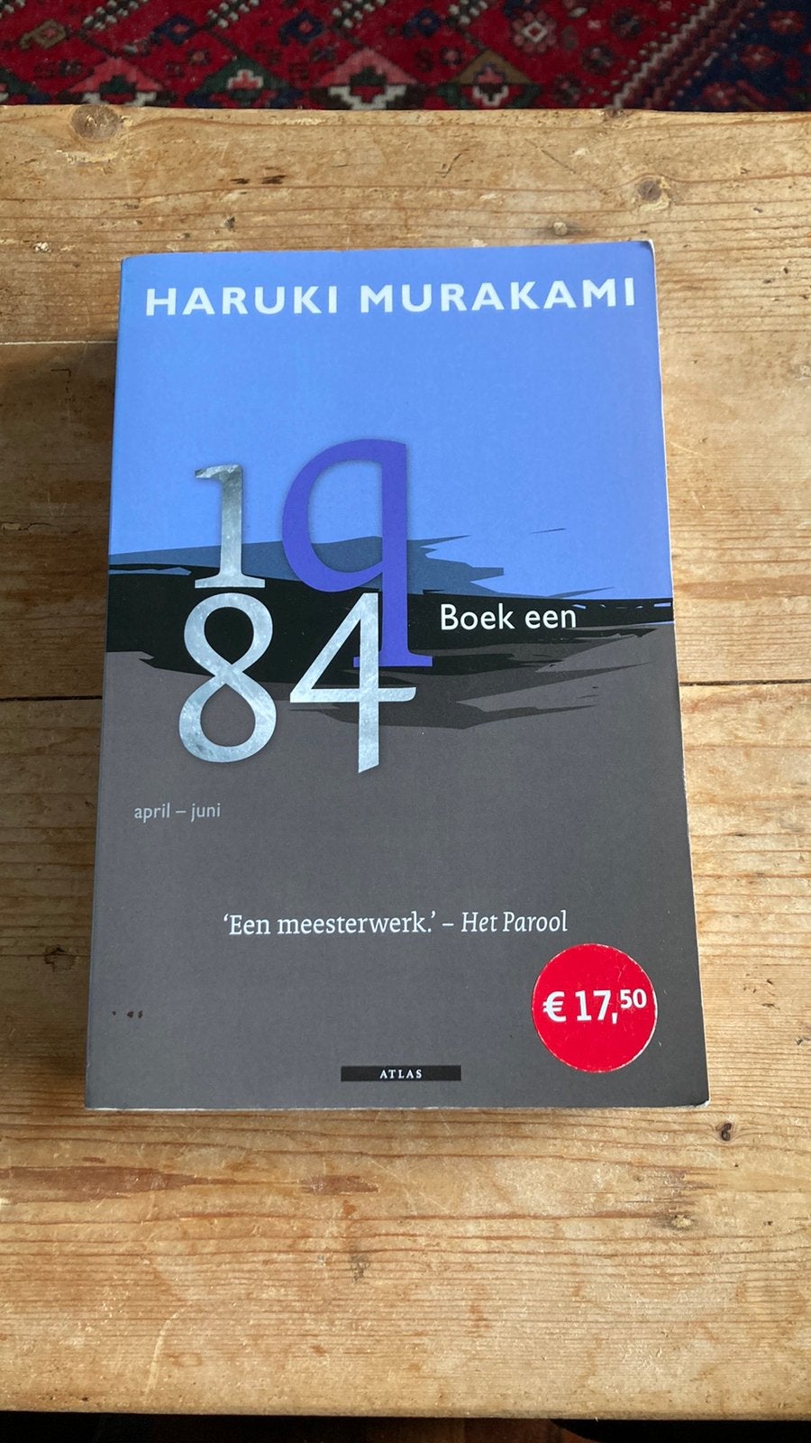 1q84 - boek een 1 - haruki murakami, Boeken, Literatuur, Ophalen of Verzenden, Zo goed als nieuw