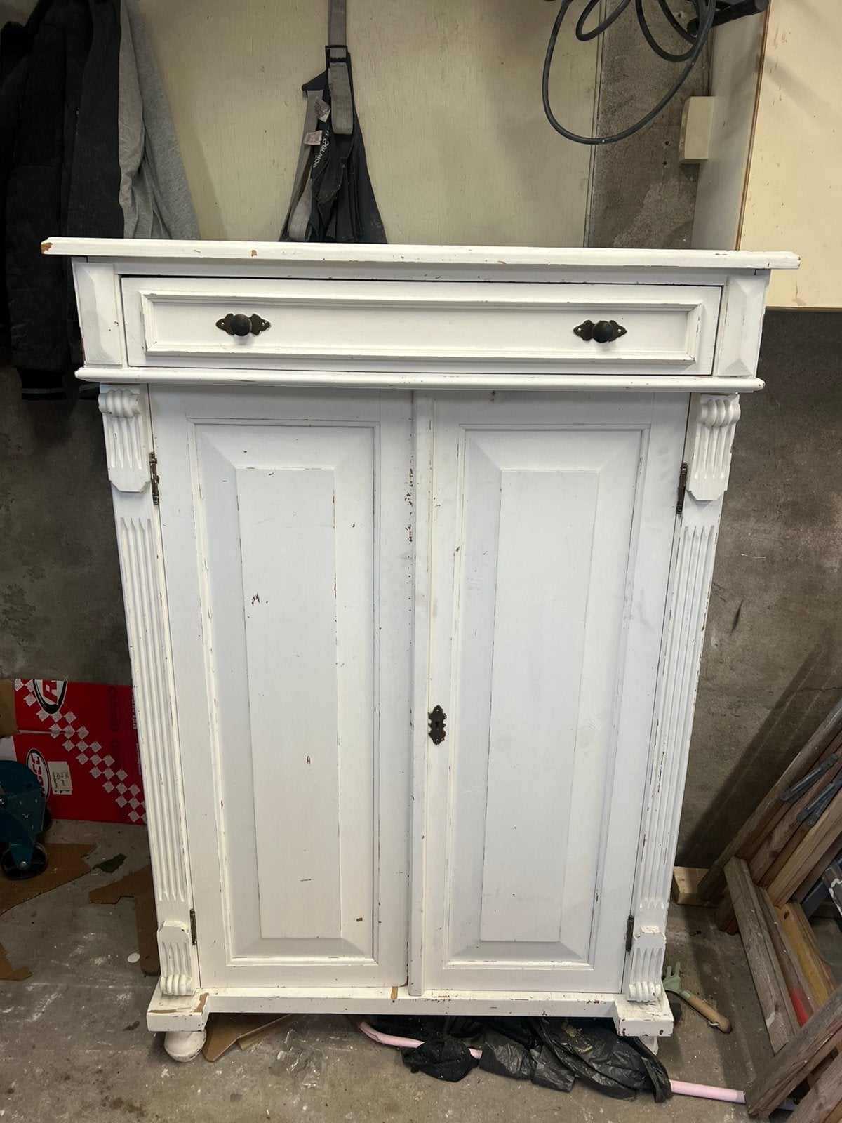 Leuke meidenkast te koop, Ophalen, Gebruikt, 100 tot 150 cm, 50 tot 100 cm