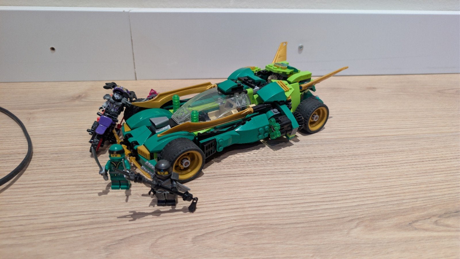Lego Ninjago Ninja Nightcrawler (70641) - Zonder instructies, Gebruikt, Lego, Ophalen of Verzenden, Compleet