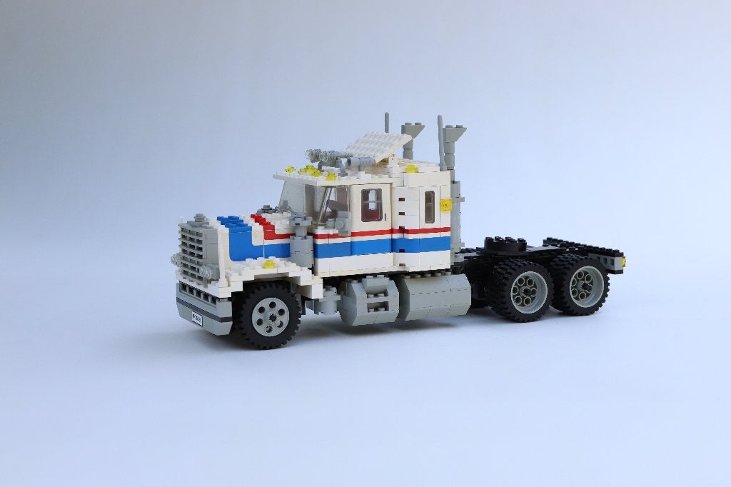 LEGO Model Team 5580 Highway Rig (1986), Gebruikt, Overige thema's, Lego, Compleet
