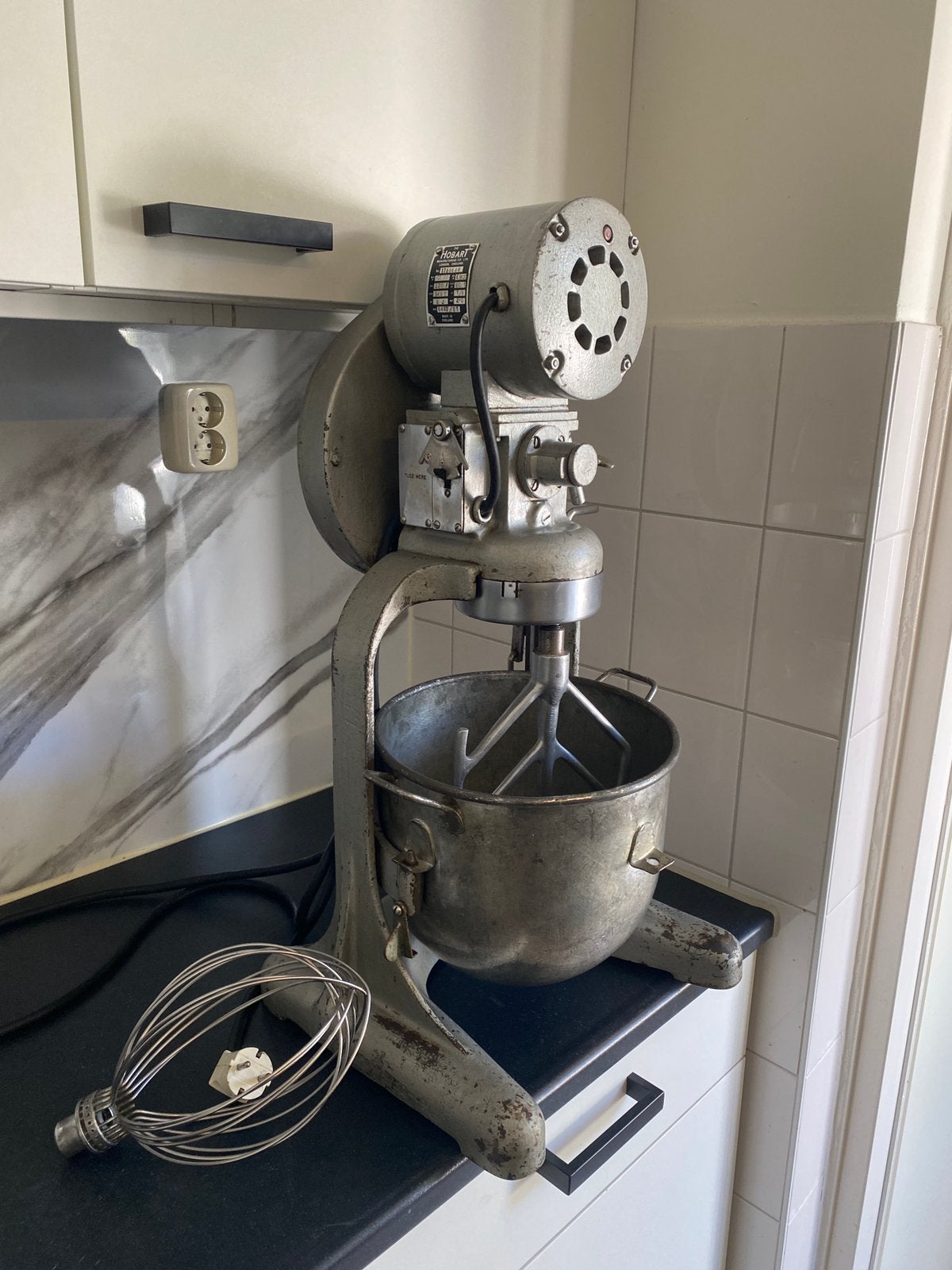 Hobart CE 100 Planeetmenger (10L) - Complete Originele Set, 4 liter of meer, Ophalen, Gebruikt, 3 snelheden of meer
