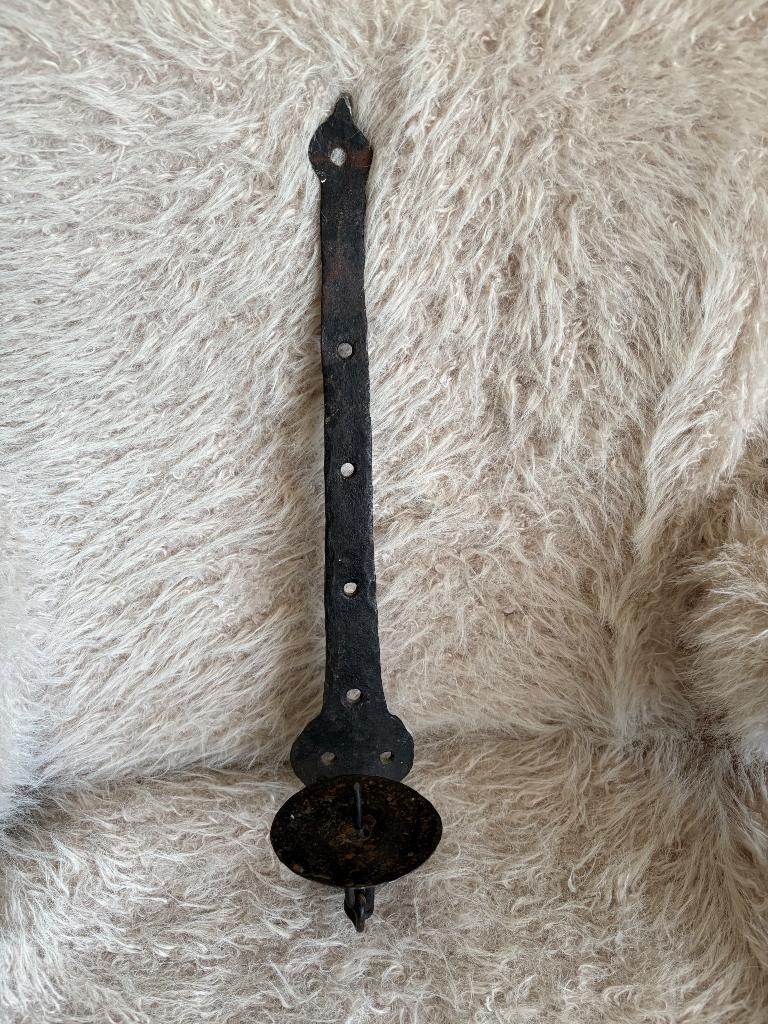 Brutalistische wandkandelaar, Antiek en Kunst, Curiosa en Brocante, Ophalen of Verzenden