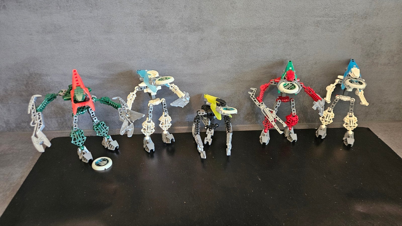 Lego Bionicle Vahki 2004 - 5 figuren, Ophalen of Verzenden, Gebruikt, Overige merken