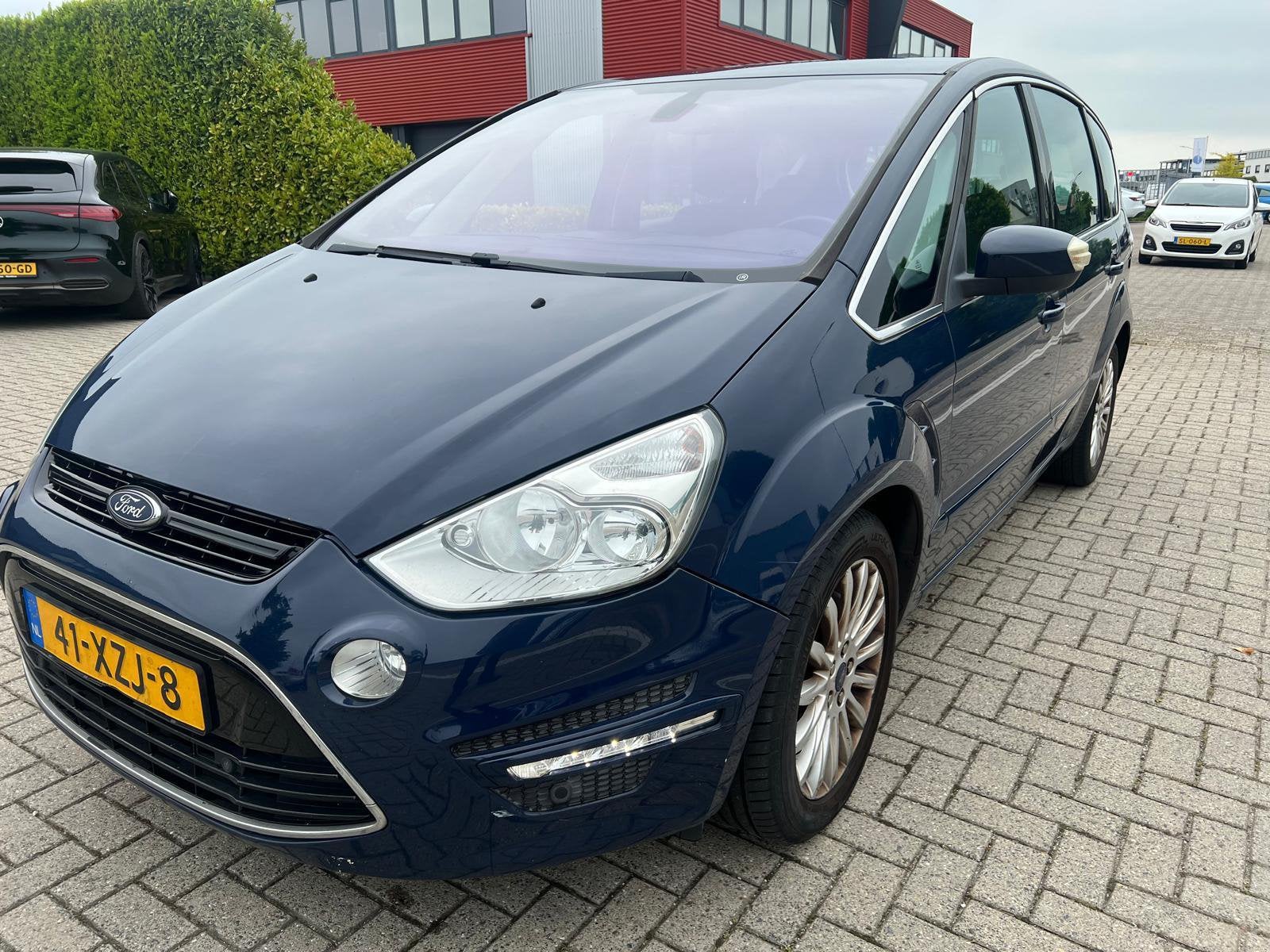 Export Ford S-Max 1.6 Scti Ecoboost 2012 Blauw, Voorwielaandrijving, 1596 cc, 4 cilinders, 7 stoelen
