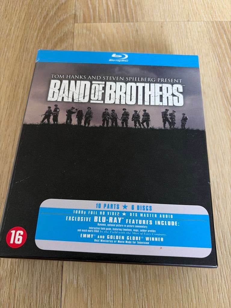 Band of Brothers Blu-ray Boxset, Ophalen of Verzenden, Gebruikt, Tv en Series, Boxset