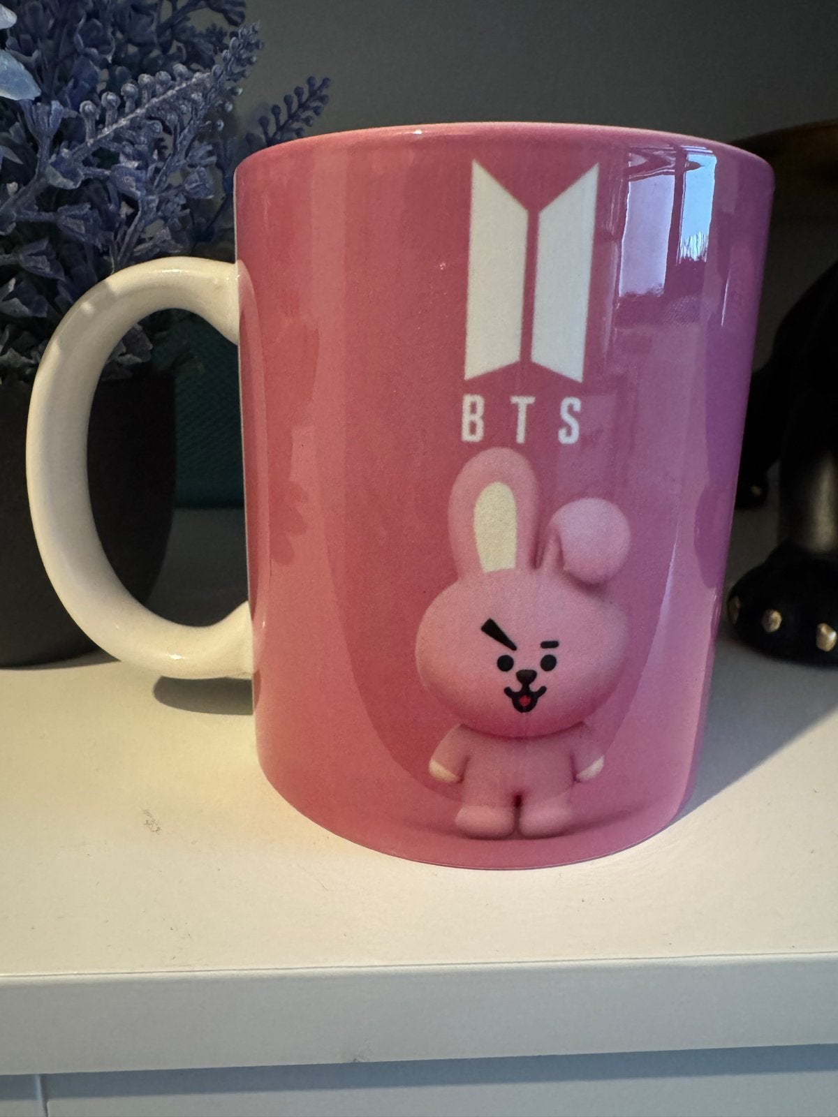 Nieuwe BTS Cooky Mok - Roze met 3D Cooky, Overige typen, Nieuw, Ophalen of Verzenden, Roze