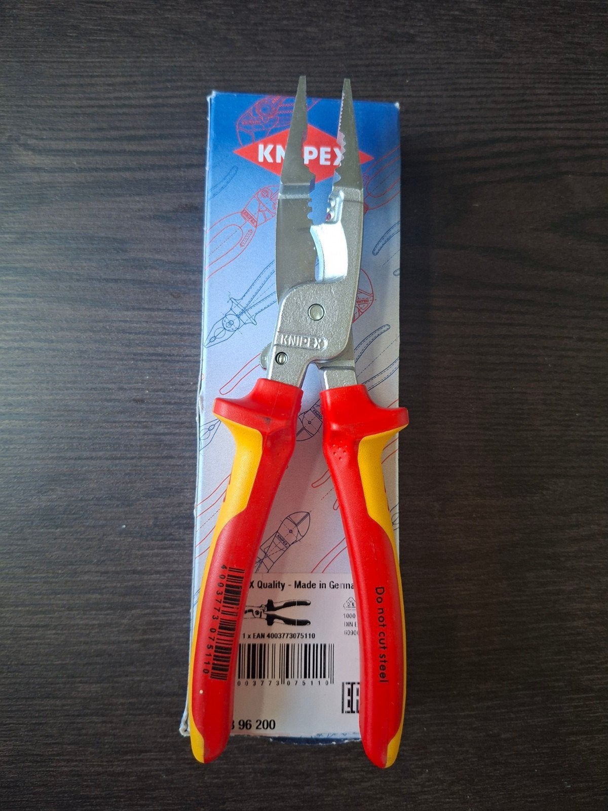NIEUW KNIPEX INSTALLATIETANG VDE 1000V, Ophalen of Verzenden, Nieuw, Tang, Knipex
